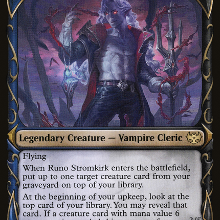 Runo Stromkirk // Krothuss, Lord of the Deep (Showcase) [Innistrad: Crimson Vow]