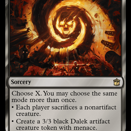 Doomsday Confluence [Doctor Who] Surge Foil