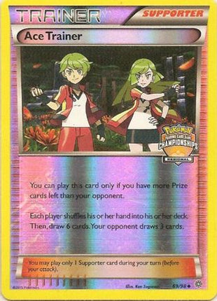 Ace Trainer - 69/98 (Regional Championships) [League & Championship Cards] Reverse Holofoil