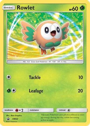 Rowlet - SM22 - null/null [SM Promos] Holofoil