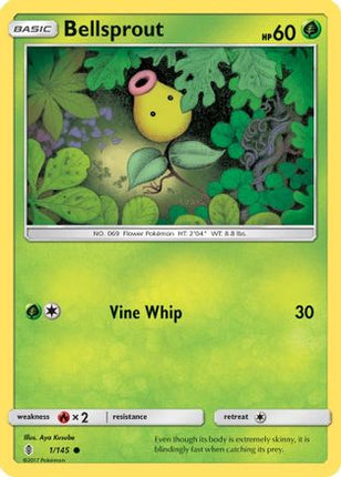 Bellsprout - 1/145 [SM - Guardians Rising]