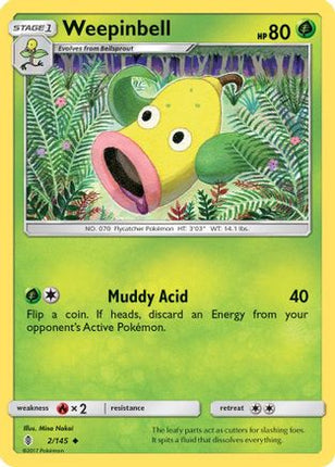 Weepinbell - 2/145 [SM - Guardians Rising]