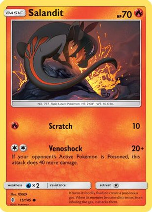 Salandit - 15/145 [SM - Guardians Rising]