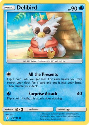 Delibird - 26/145 [SM - Guardians Rising]