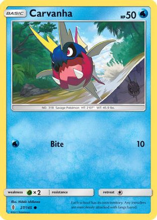 Carvanha - 27/145 [SM - Guardians Rising]