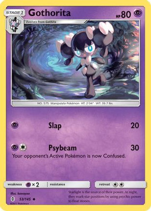 Gothorita - 53/145 [SM - Guardians Rising] Reverse Holofoil