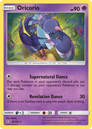 Oricorio (56) - 56/145 [SM - Guardians Rising]