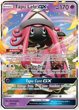 Tapu Lele GX - 60/145 [SM - Guardians Rising] Holofoil