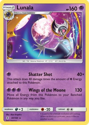 Lunala - 61/145 [SM - Guardians Rising]
