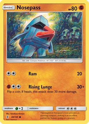 Nosepass - 69/145 [SM - Guardians Rising]