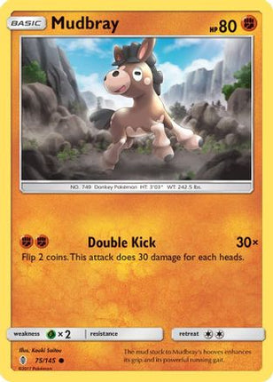 Mudbray - 75/145 [SM - Guardians Rising] Reverse Holofoil