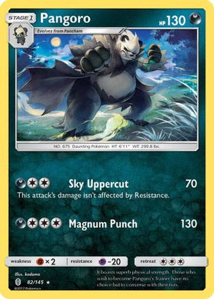 Pangoro - 82/145 [SM - Guardians Rising] Reverse Holofoil