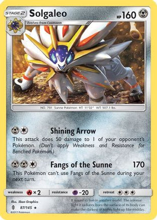 Solgaleo - 87/145 [SM - Guardians Rising] Reverse Holofoil