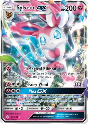 Sylveon GX - 92/145 [SM - Guardians Rising] Holofoil
