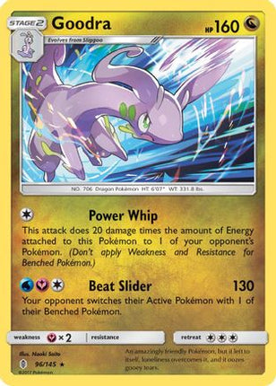 Goodra - 96/145 [SM - Guardians Rising] Reverse Holofoil