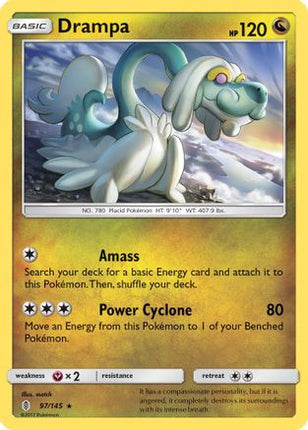 Drampa - 97/145 [SM - Guardians Rising] Holofoil