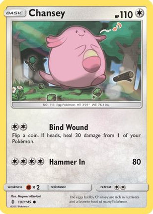 Chansey - 101/145 [SM - Guardians Rising]