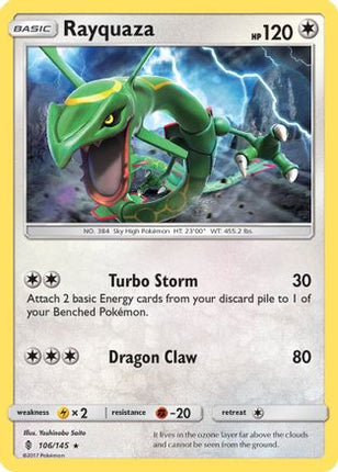 Rayquaza - 106/145 [SM - Guardians Rising]