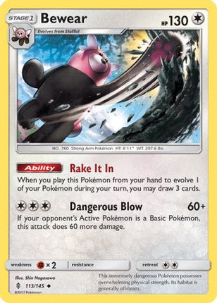 Bewear - 113/145 [SM - Guardians Rising]