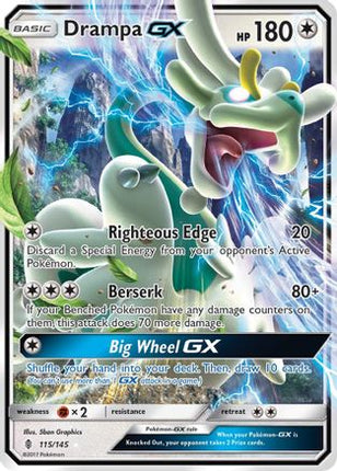Drampa GX - 115/145 [SM - Guardians Rising] Holofoil