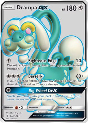 Drampa GX (Full Art) - 142/145 [SM - Guardians Rising] Holofoil