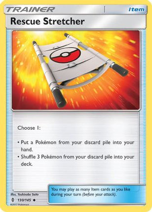 Rescue Stretcher - 130/145 [SM - Guardians Rising] Reverse Holofoil