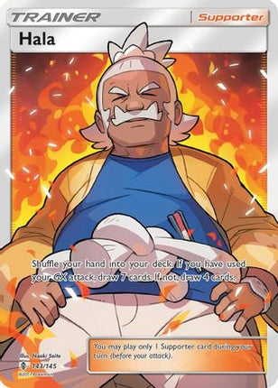 Hala (Full Art) - 143/145 [SM - Guardians Rising] Holofoil
