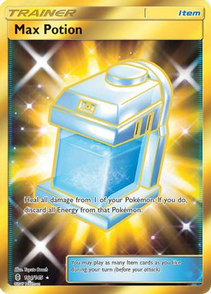 Max Potion (Secret) - 164/145 [SM - Guardians Rising] Holofoil