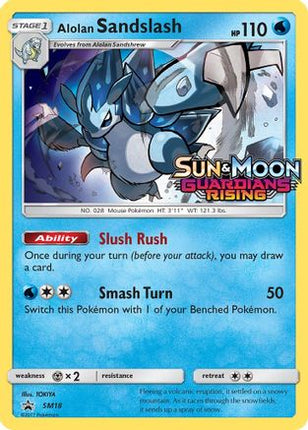 Alolan Sandslash - SM18 (Prerelease) - null/null [SM Promos] Holofoil