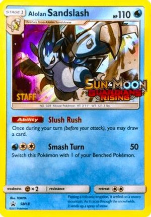 Alolan Sandslash - SM18 (Prerelease) [Staff] - null/null [SM Promos] Holofoil