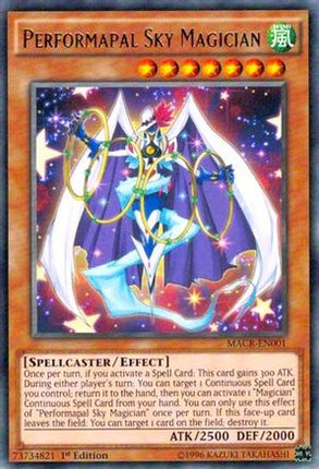 Performapal Sky Magician (Rare) [MACR-EN001] 1st Edition