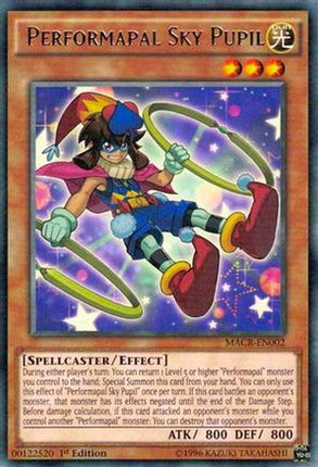 Performapal Sky Pupil (Rare) [MACR-EN002] 1st Edition