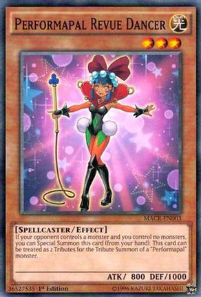 Performapal Revue Dancer (Common / Short Print) [MACR-EN003] 1st Edition