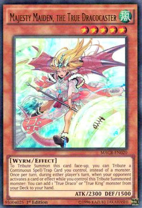 Majesty Maiden, the True Dracocaster (Ultra Rare) [MACR-EN020] Unlimited