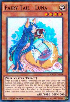 Fairy Tail - Luna (Super Rare) [MACR-EN038] 1st Edition