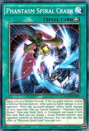 Phantasm Spiral Crash (Common / Short Print) [MACR-EN057] Unlimited