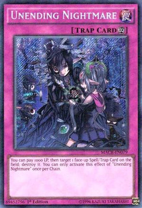 Unending Nightmare (Secret Rare) [MACR-EN079] 1st Edition