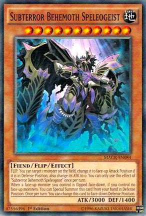 Subterror Behemoth Speleogeist (Common / Short Print) [MACR-EN084] 1st Edition