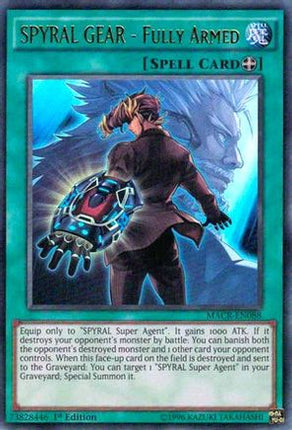 SPYRAL GEAR - Fully Armed (Ultra Rare) [MACR-EN088] 1st Edition