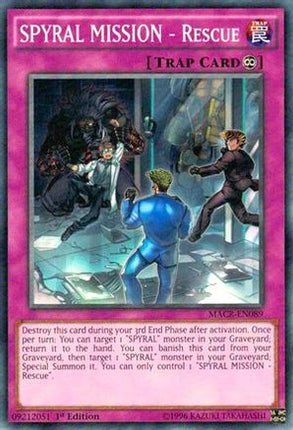 SPYRAL MISSION - Rescue (Common / Short Print) [MACR-EN089] Unlimited