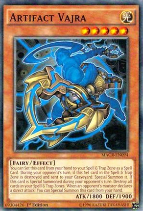 Artifact Vajra (Common / Short Print) [MACR-EN094] 1st Edition