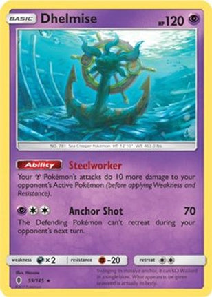 Dhelmise - 59/145 (SM Guardians Rising) [Deck Exclusives]