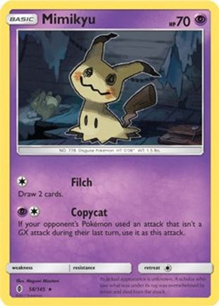 Mimikyu - 58/145 (SM Guardians Rising) [Deck Exclusives]