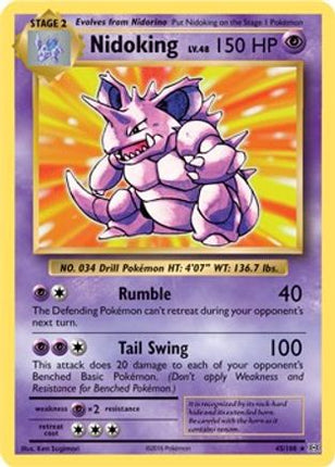 Nidoking - 45/108 (XY Evolutions) [Deck Exclusives]