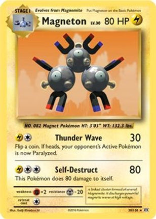 Magneton - 38/108 (XY Evolutions) [Deck Exclusives]