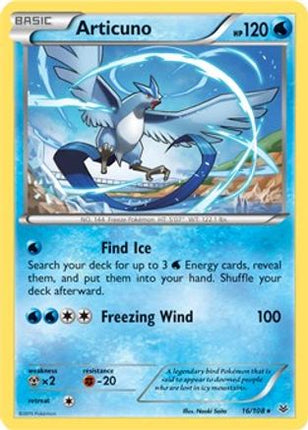 Articuno - 16/108 (XY Roaring Skies) [Deck Exclusives] Holofoil