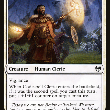 Codespell Cleric [Kaldheim]