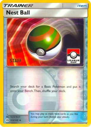 Nest Ball - 123/149 (League Cup) [Staff] [League & Championship Cards] Reverse Holofoil