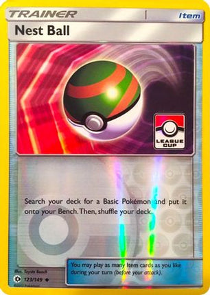 Nest Ball - 123/149 (League Cup) [League & Championship Cards] Reverse Holofoil