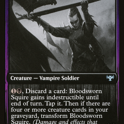 Bloodsworn Squire // Bloodsworn Knight [Innistrad: Double Feature]
